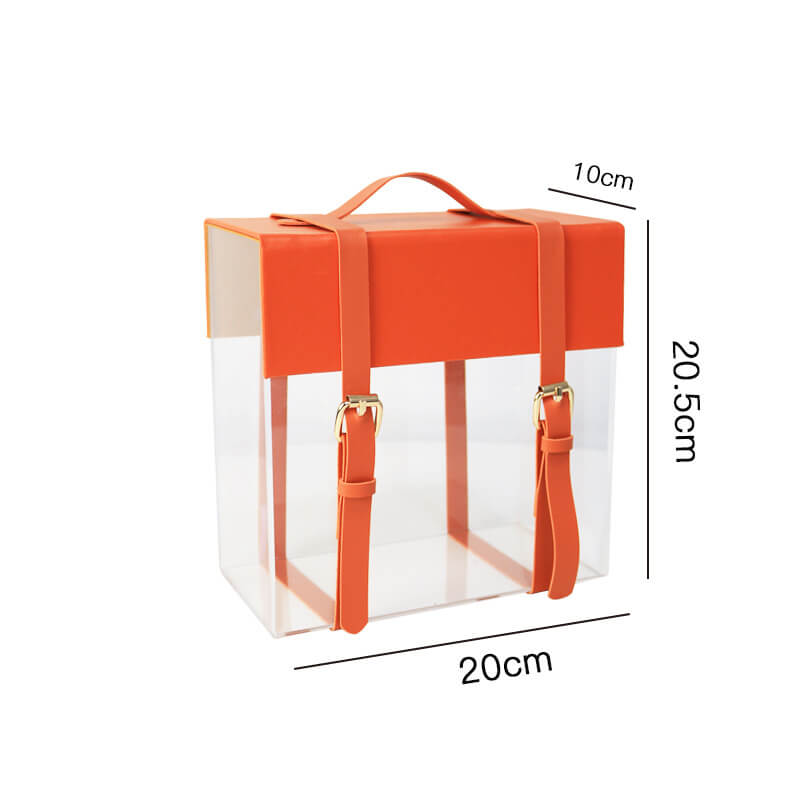 Acrylic Leather Portable Gift Box