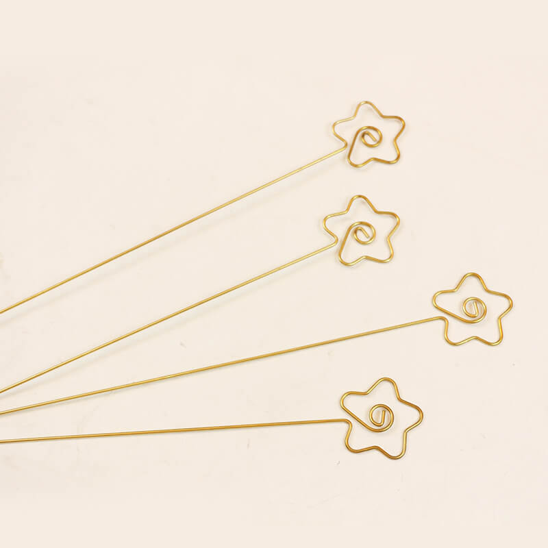 Metal Flower Pin