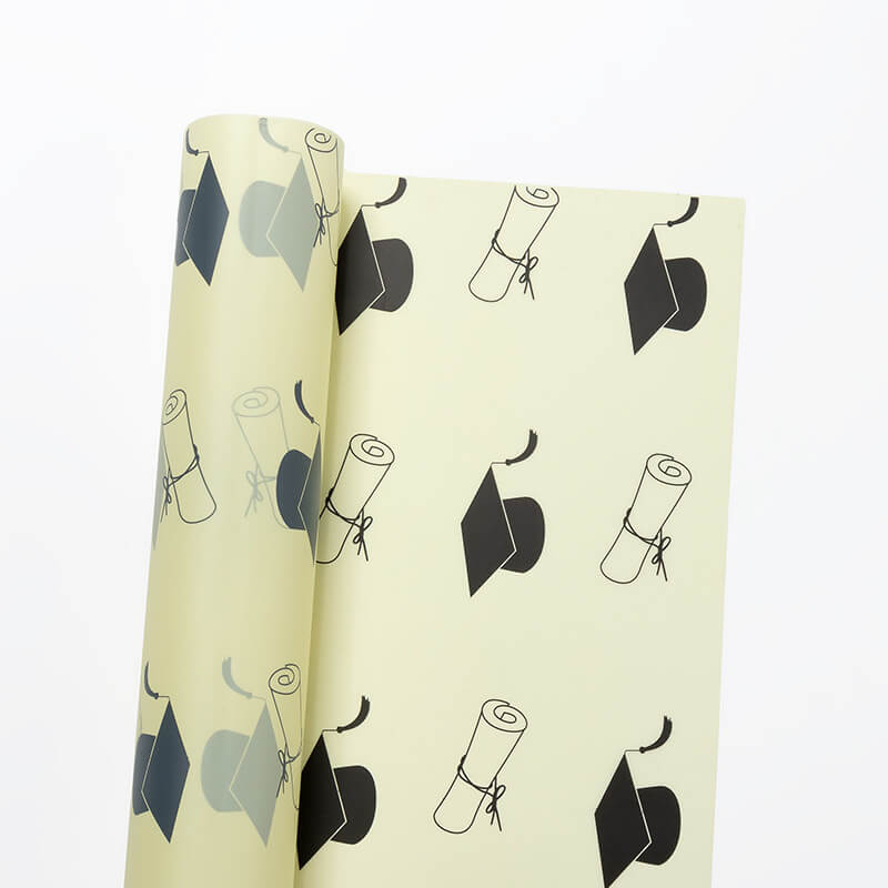 Floral Wrapping Paper, 22.5 × 22.5 Inch, 20 Sheets