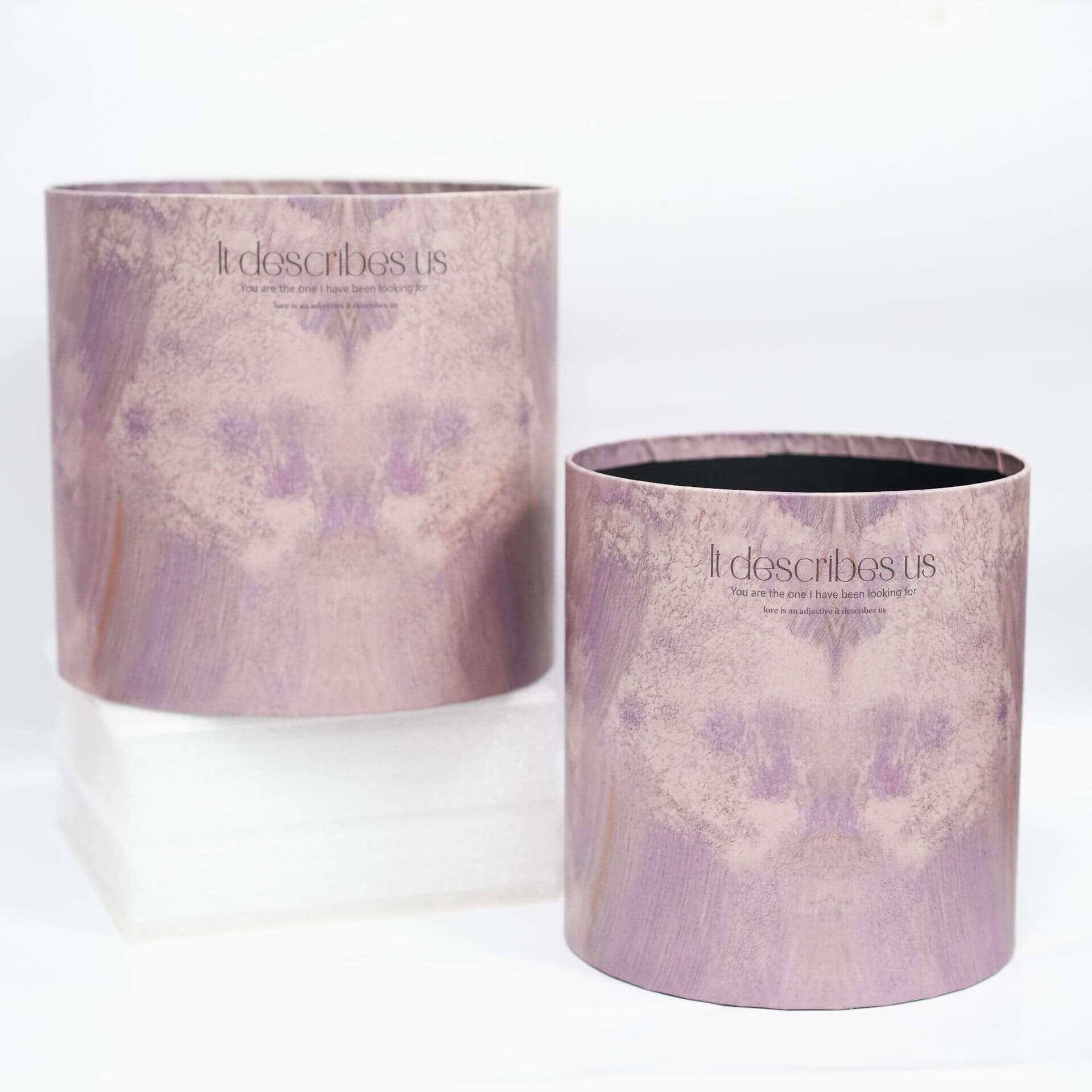 preserved flowers in a box