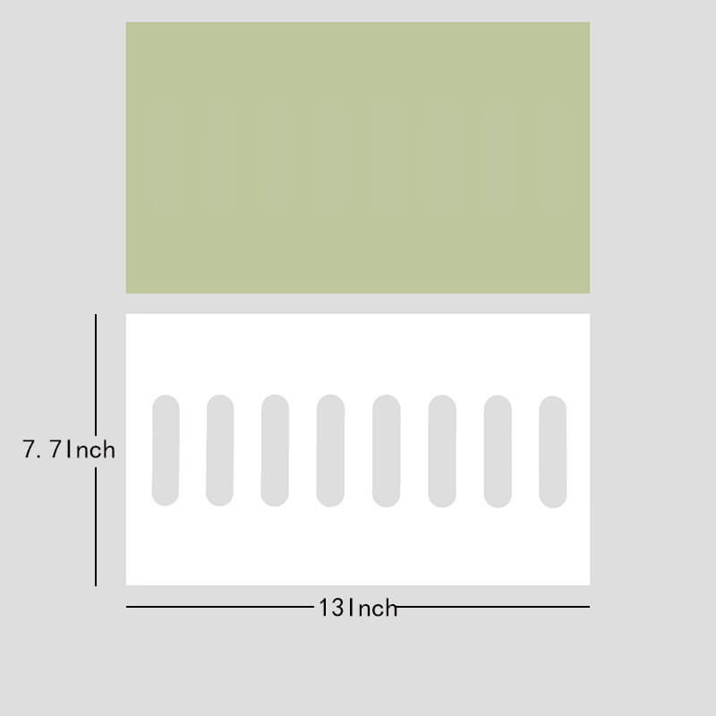 Floral Shaping Cards , 13 × 7.7 Inch, 10 Sheets
