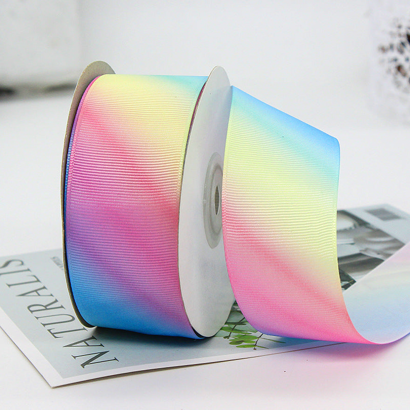 Rainbow Satin Ribbon