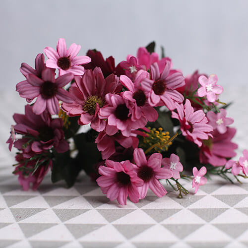 silk flowers outdoor