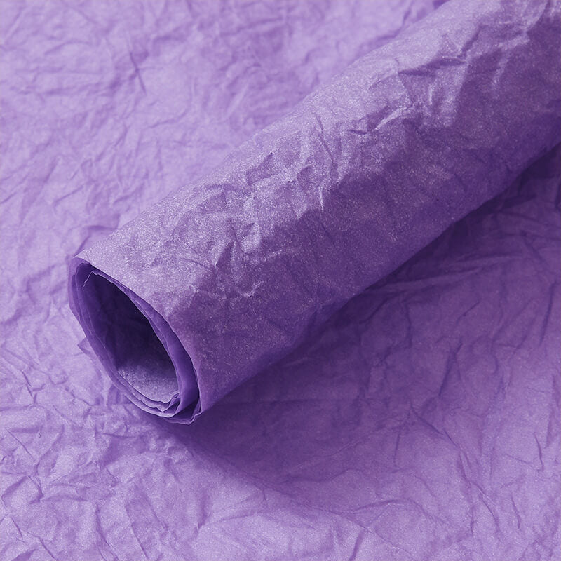 Pleated Flower Tissue Paper, 22''x 22'' - 5 sheets