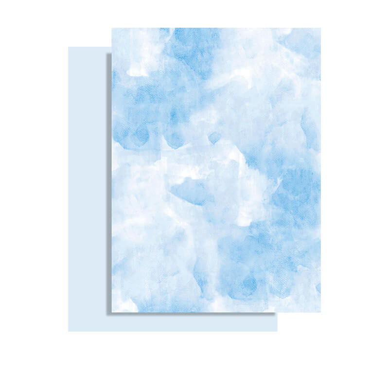Watercolor Stained Paper, 15 × 20.9 Inch, 10 Sheets