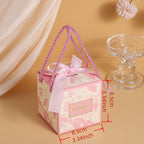 Floral Wedding Gift Boxes with Ribbons