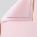Gold-edge Jelly Flower Paper, 23.6 × 23.6 Inch, 20 Sheets