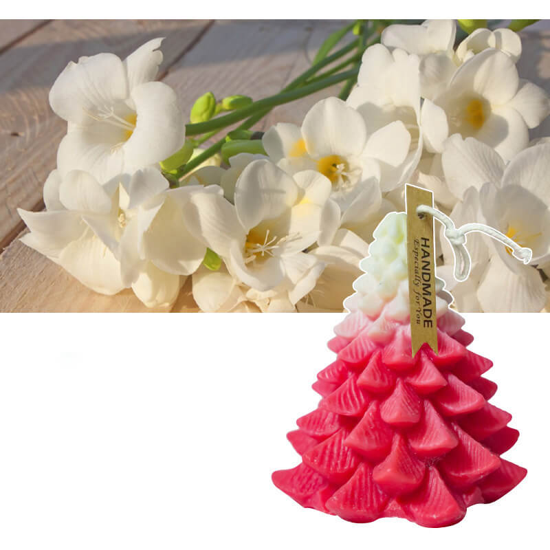Velas perfumadas navideñas