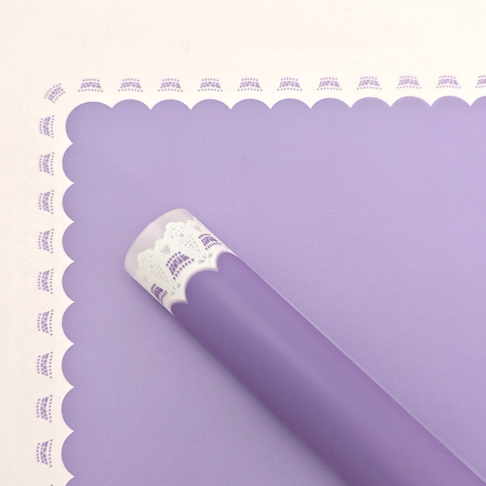 Lace Soft Light Translucent Paper, 22.5 × 22.5 Inch, 20 Sheets