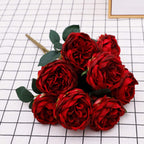 fake rose bushes