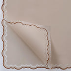 Small Handkerchief Waterproof Flower Paper, 22.5 × 22.5 Inch, 20 Sheets