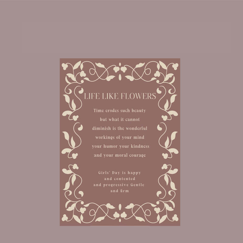 Tulip Bouquet Gift Paper, 14 × 19.7 Inch, 10 Sheets
