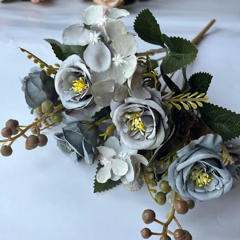 bouquet silk flowers