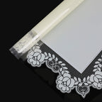 Lace Wrapping Paper, 22.5 × 22.5 Inch, 20 Sheets