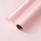 Bouquet Wrapping Paper, Silk Texture Silver Flash