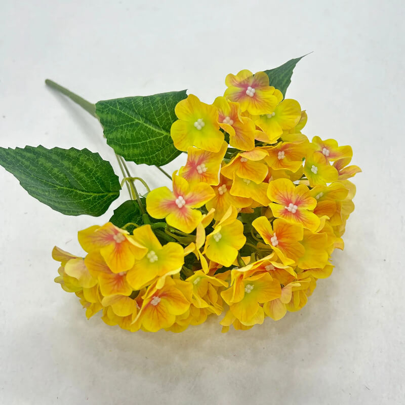 silk hydrangea flowers