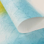 Gradient Wrinkled Texture Paper, 16.1 × 22.8 Inch, 5 Sheets