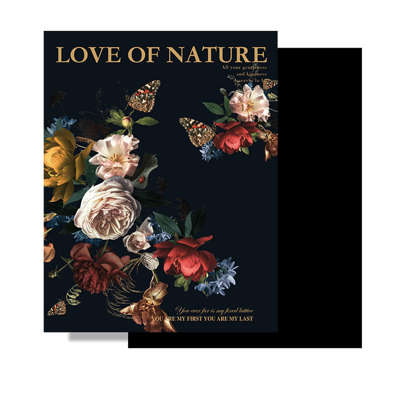 Oil Painting Wrapping Paper, 15 × 19.7 Inch, 10 Sheets