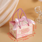 Floral Wedding Gift Boxes with Ribbons