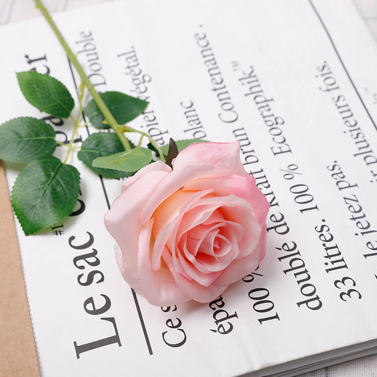 fake pink roses