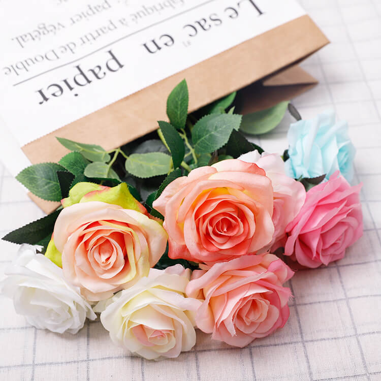 real fake roses