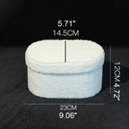 Velvet Oval Gift Box