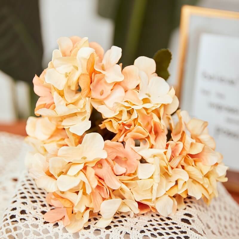 hydrangea faux flowers