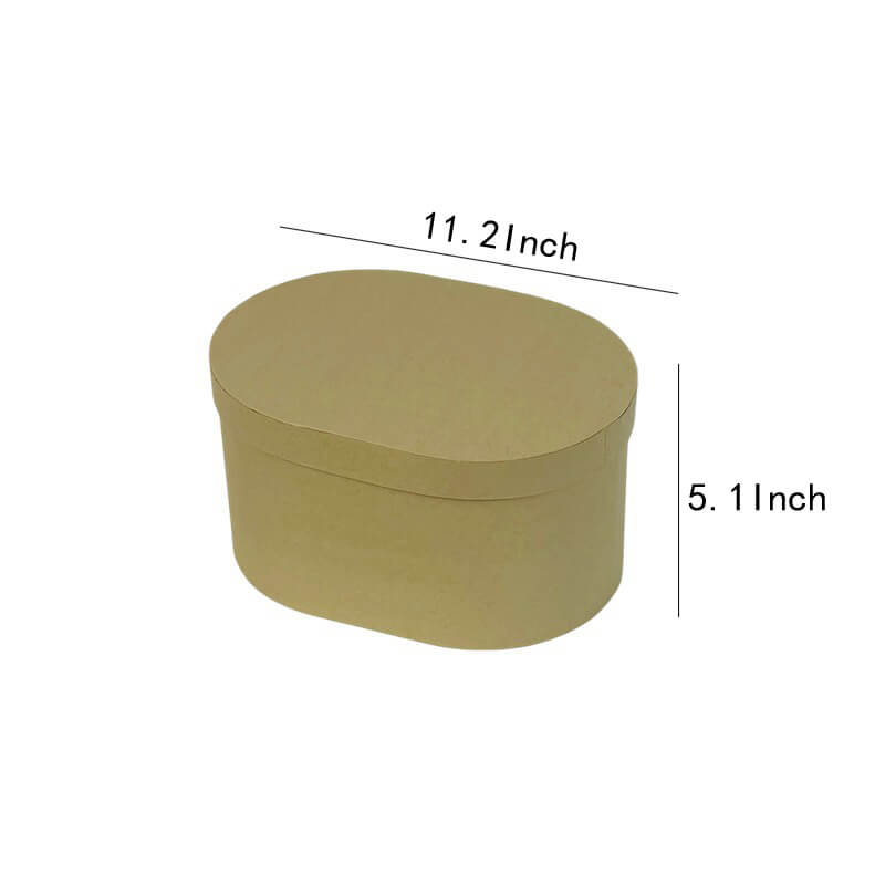 Kraft Paper Flower Gift Box