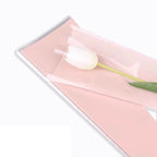 Boîte à fleurs ronde en velours 