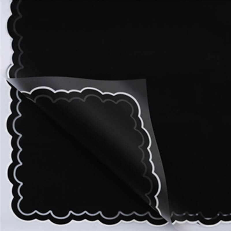 Small Handkerchief Waterproof Flower Paper, 22.5 × 22.5 Inch, 20 Sheets