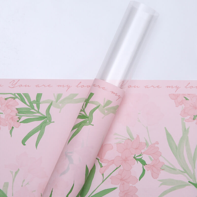 Flower Packaging Bags, 23 × 11.4 Inch, 20 Sheets