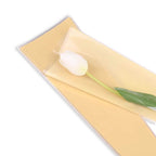Boîte à fleurs ronde en velours 