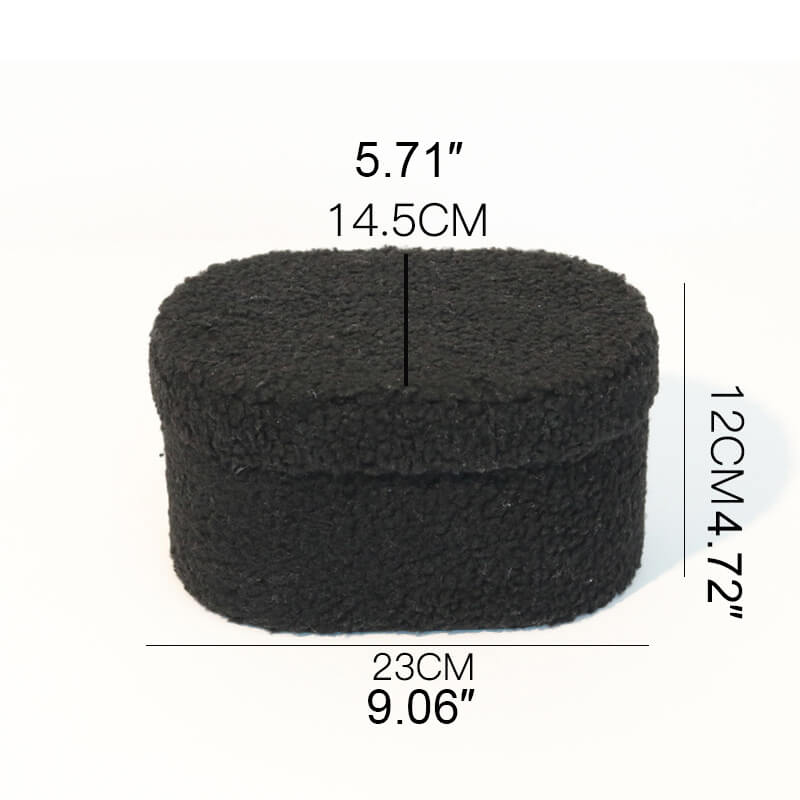 Velvet Oval Gift Box