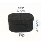 Velvet Oval Gift Box