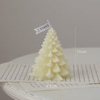 Vela perfumada con forma de árbol de Navidad