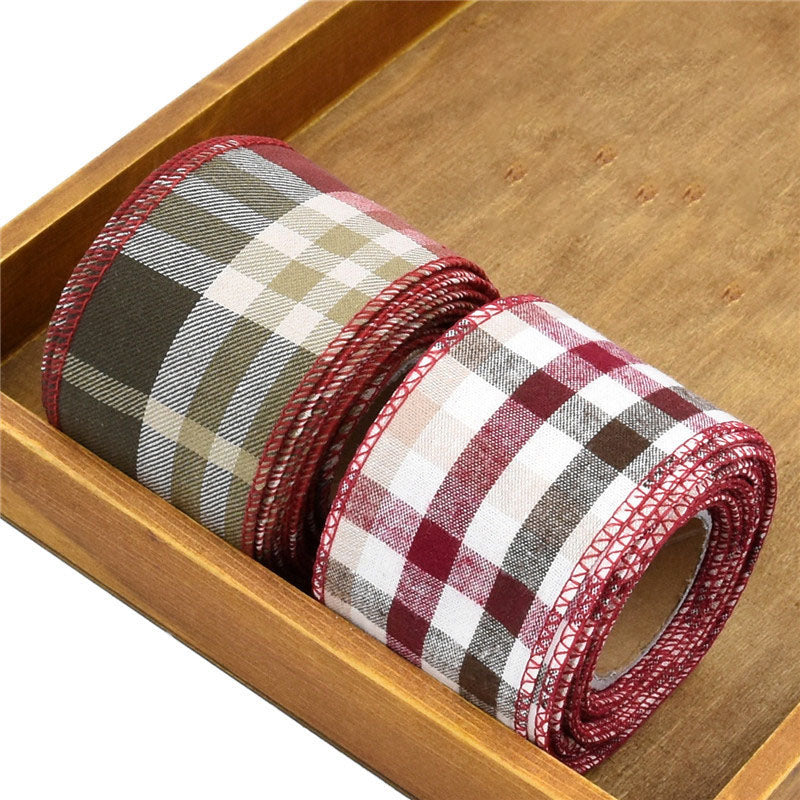 Classic Plaid Ribbon, 1.96 Inch × 5 Yards