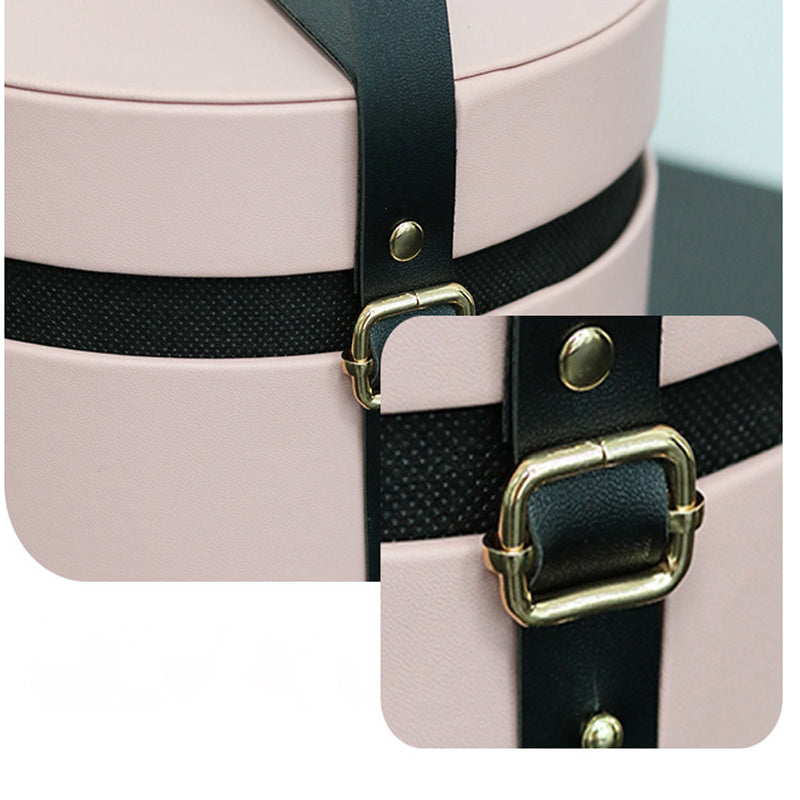 Round Pink Gift Box