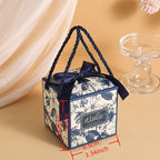 Floral Wedding Gift Boxes with Ribbons