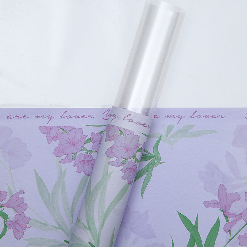 Flower Packaging Bags, 23 × 11.4 Inch, 20 Sheets