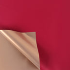 Papel de regalo dorado resistente al agua para ramos de flores 