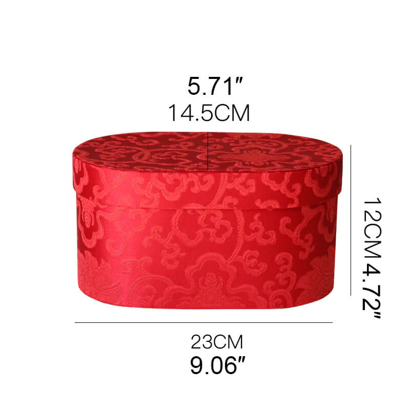Velvet Oval Gift Box