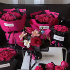 rose paper wrap