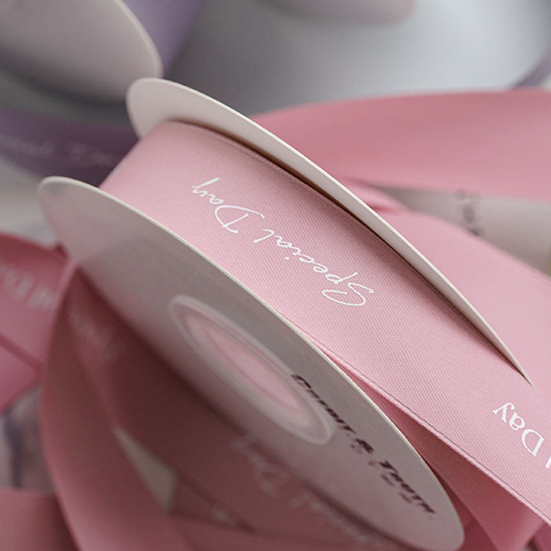 silk ribbon for bouquets