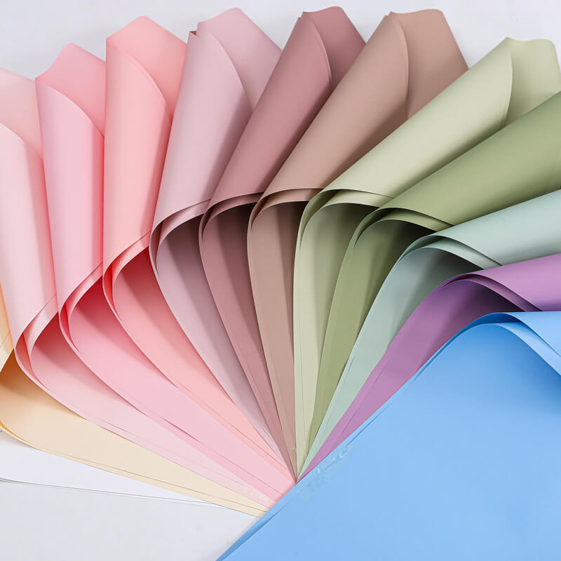 flower paper wrap