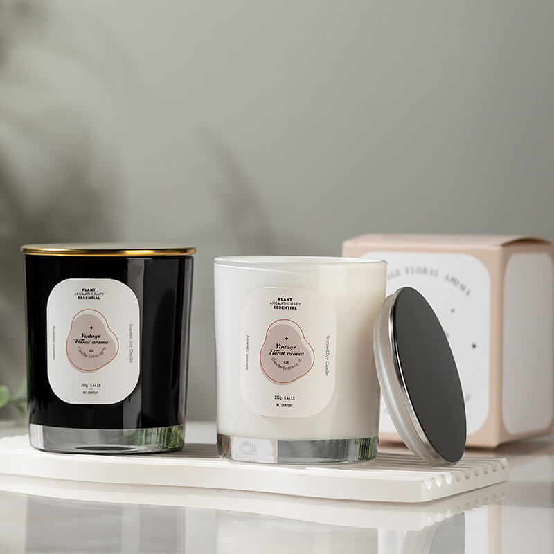 Vela perfumada aromática, hecha a mano, sin humo