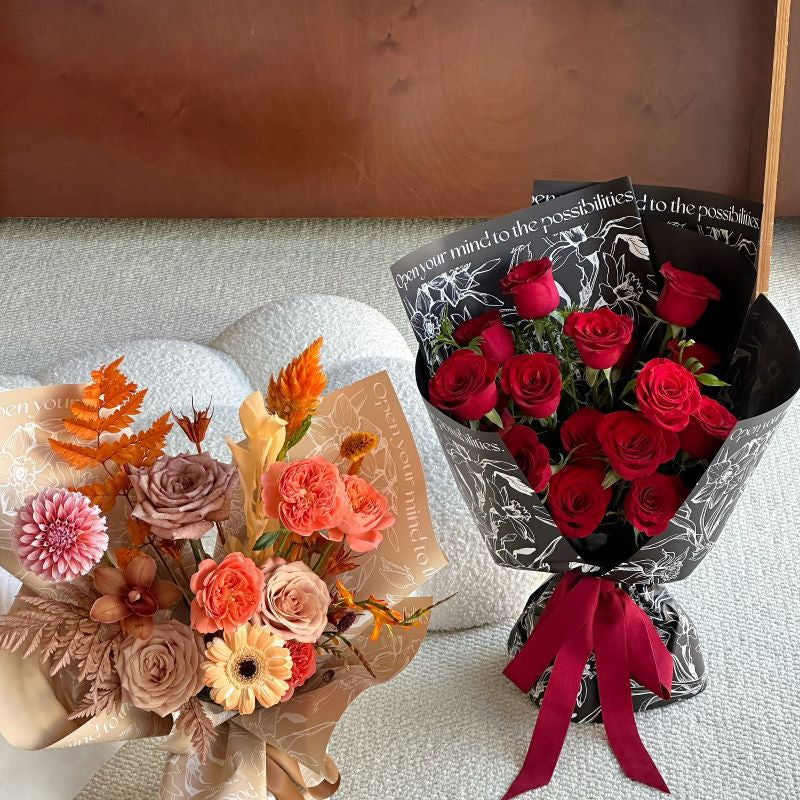 where to get flower wrapping paper