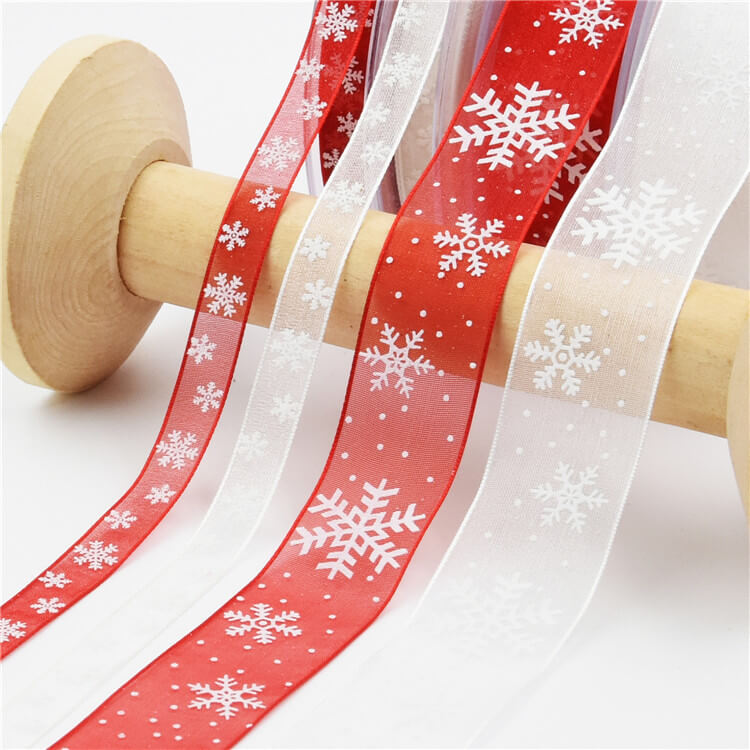 organza ribbons