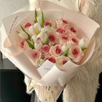 flowers and paper