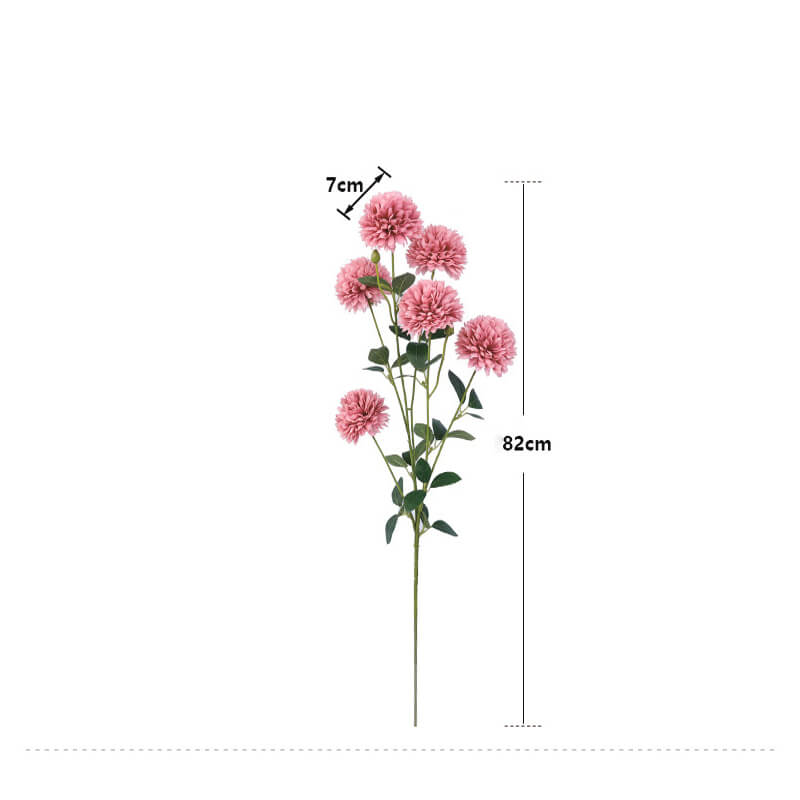 artificial chrysanthemum flowers