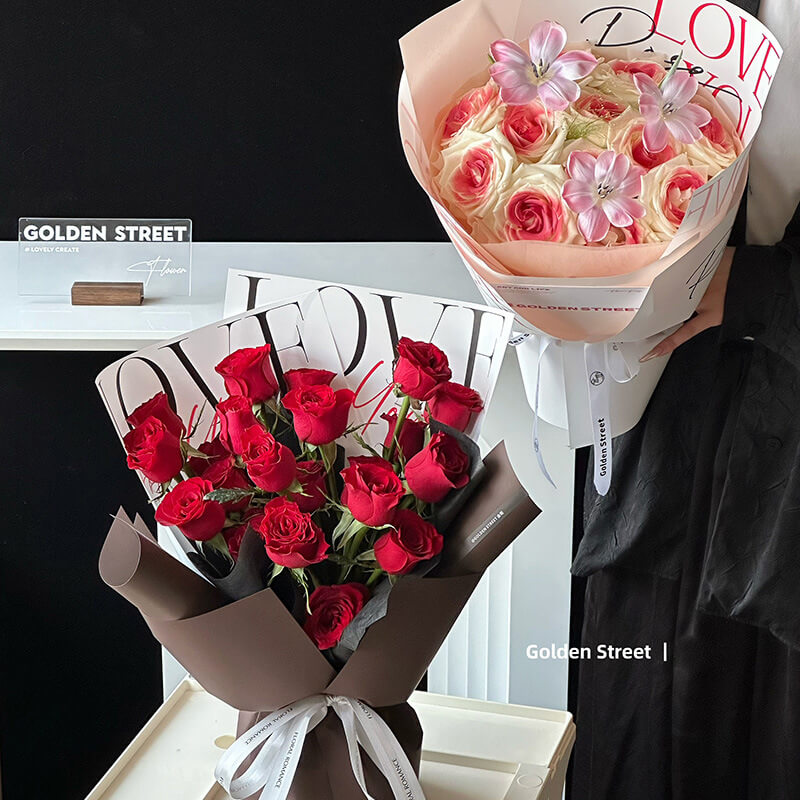 bouquet flower paper